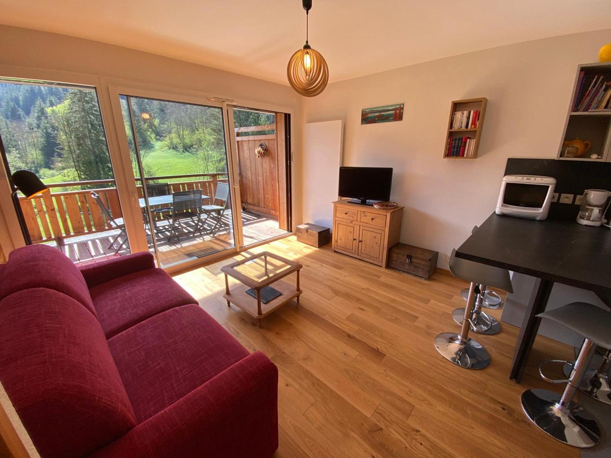Appartement Contemporain, Spacieux Et Lumineux, Dans Une Residence Calme A Chatel, Proche Des Pistes! - Fr-1-693-84 Екстер'єр фото