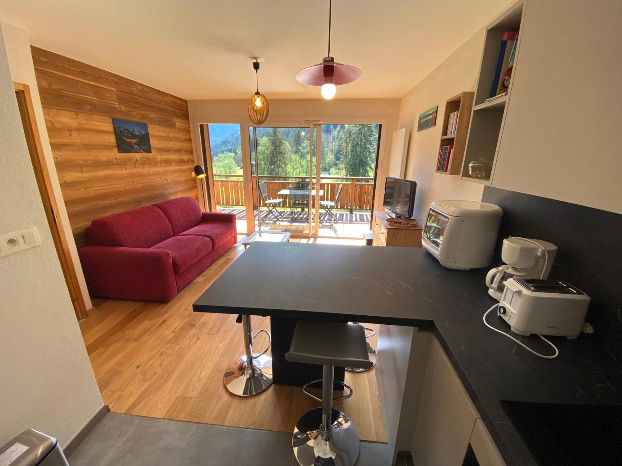 Appartement Contemporain, Spacieux Et Lumineux, Dans Une Residence Calme A Chatel, Proche Des Pistes! - Fr-1-693-84 Екстер'єр фото